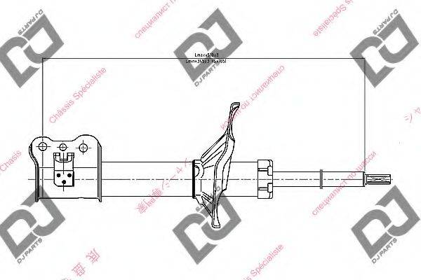 DJ PARTS DS2212GS Амортизатор