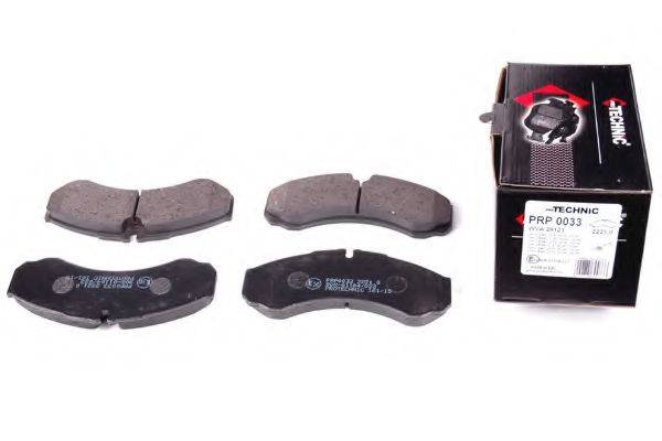 PROTECHNIC PRP0033 Комплект тормозных колодок, дисковый тормоз