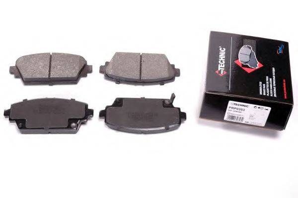 PROTECHNIC PRP0353 Комплект тормозных колодок, дисковый тормоз