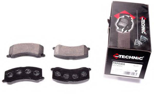 PROTECHNIC PRP0406 Комплект тормозных колодок, дисковый тормоз