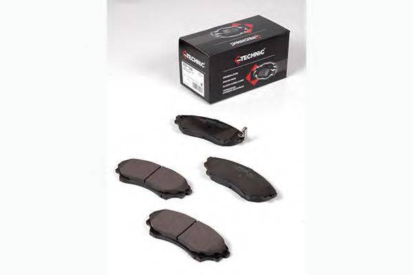 PROTECHNIC PRP1046 Комплект тормозных колодок, дисковый тормоз