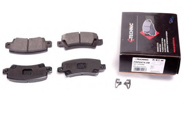 PROTECHNIC PRP04743M Комплект тормозных колодок, дисковый тормоз