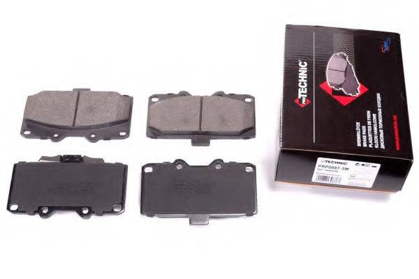 PROTECHNIC PRP08873M Комплект тормозных колодок, дисковый тормоз