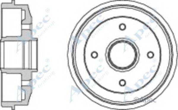 APEC BRAKING DRM9109 Тормозной барабан