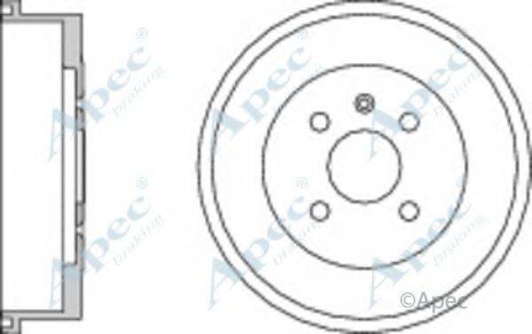 APEC BRAKING DRM9525 Тормозной барабан