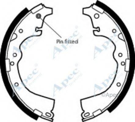 APEC BRAKING SHU425 Тормозные колодки