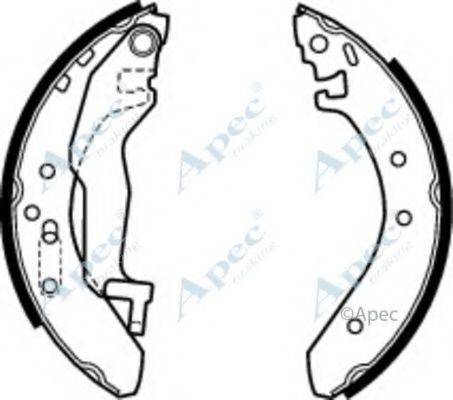 APEC BRAKING SHU468 Тормозные колодки