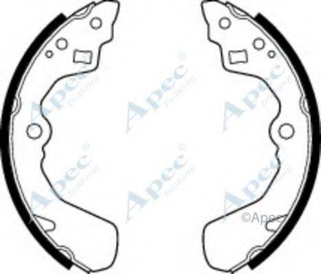 APEC BRAKING SHU483 Тормозные колодки