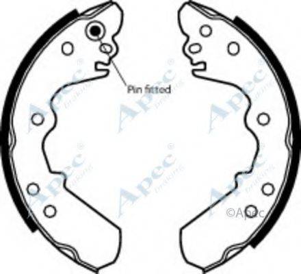 APEC BRAKING SHU507 Тормозные колодки