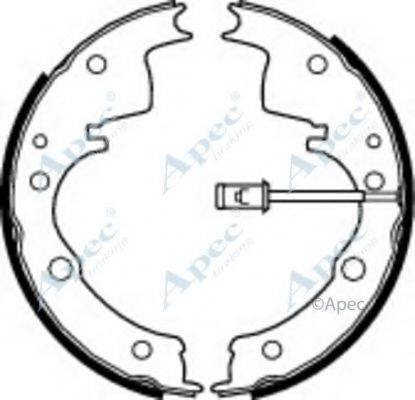 APEC BRAKING SHU511 Тормозные колодки