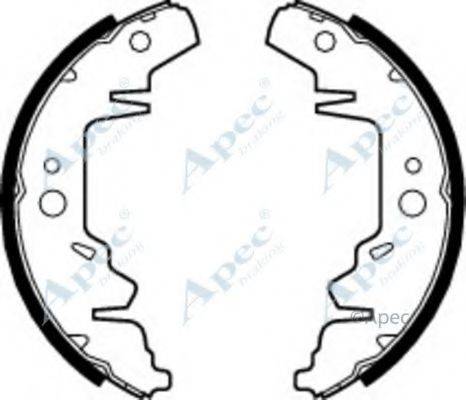 APEC BRAKING SHU550 Тормозные колодки