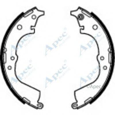 APEC BRAKING SHU564 Тормозные колодки
