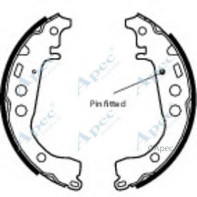 APEC BRAKING SHU592 Тормозные колодки