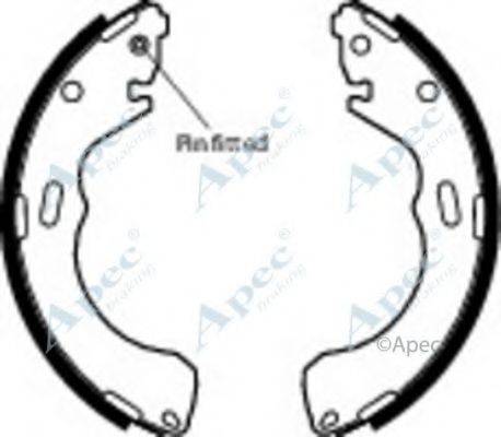 APEC BRAKING SHU603 Тормозные колодки