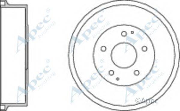 APEC BRAKING DRM9903 Тормозной барабан