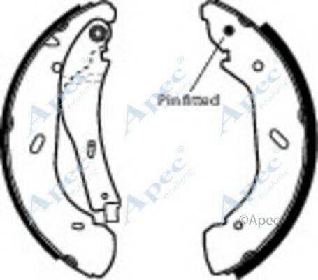 APEC BRAKING SHU632 Тормозные колодки