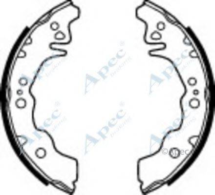 APEC BRAKING SHU761 Тормозные колодки