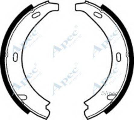 APEC BRAKING SHU363 Тормозные колодки