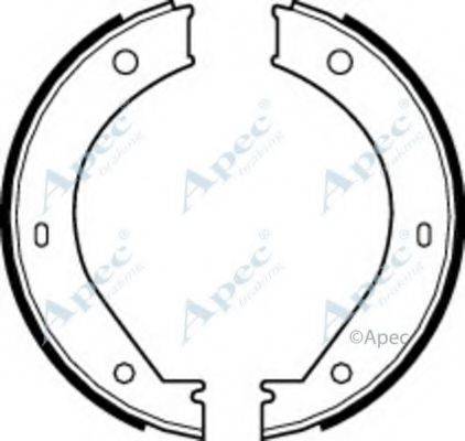 APEC BRAKING SHU486 Тормозные колодки