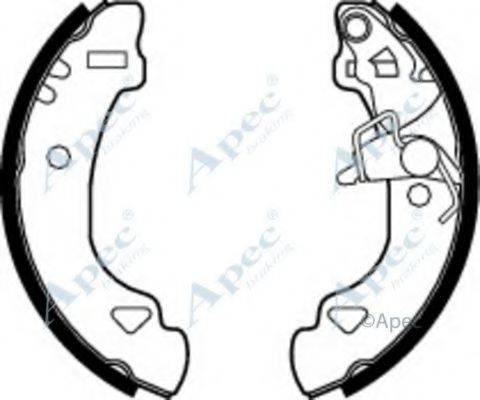 APEC BRAKING SHU506 Тормозные колодки