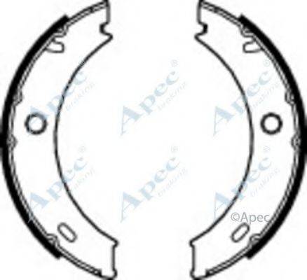 APEC BRAKING SHU645 Тормозные колодки