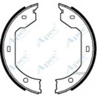 APEC BRAKING SHU666 Тормозные колодки