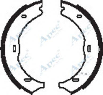 APEC BRAKING SHU685 Тормозные колодки