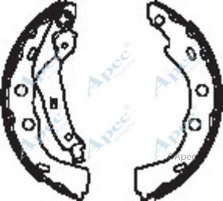 APEC BRAKING SHU709 Тормозные колодки