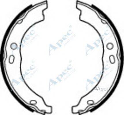 APEC BRAKING SHU721 Тормозные колодки