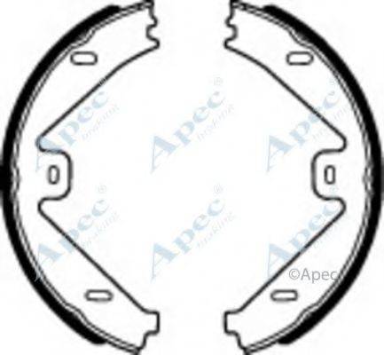 APEC BRAKING SHU734 Тормозные колодки