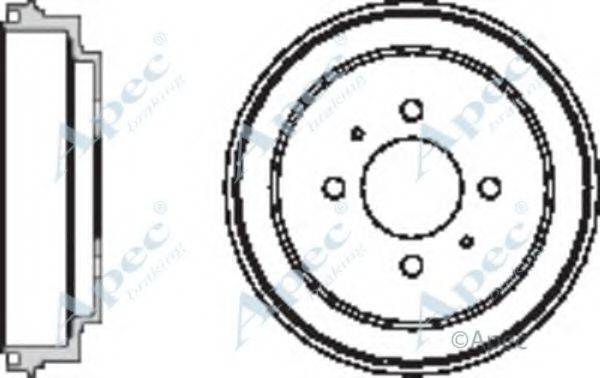 APEC BRAKING DRM9933 Тормозной барабан