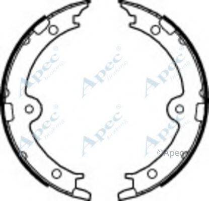 APEC BRAKING SHU755 Тормозные колодки