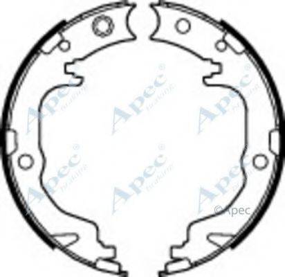 APEC BRAKING SHU759 Тормозные колодки