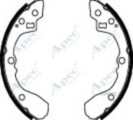 APEC BRAKING SHU789 Тормозные колодки