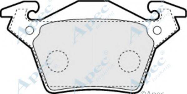 APEC BRAKING PAD1077