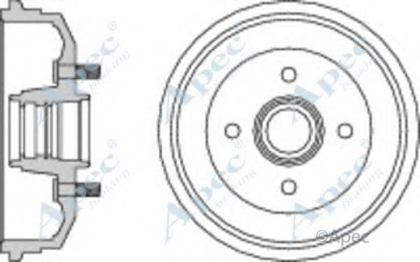 APEC BRAKING DRM9101 Тормозной барабан