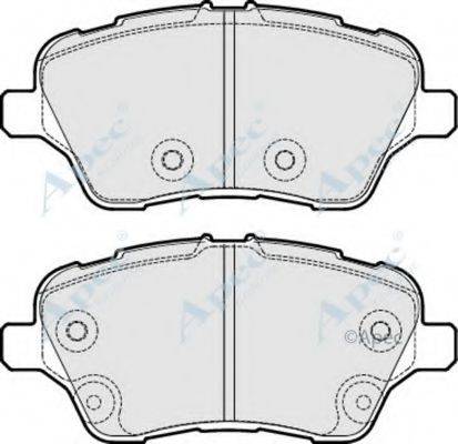 APEC BRAKING PAD1905 Комплект тормозных колодок, дисковый тормоз