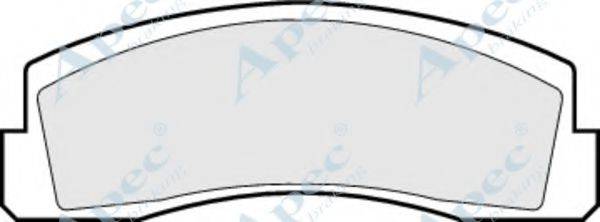 APEC BRAKING PAD311 Комплект тормозных колодок, дисковый тормоз
