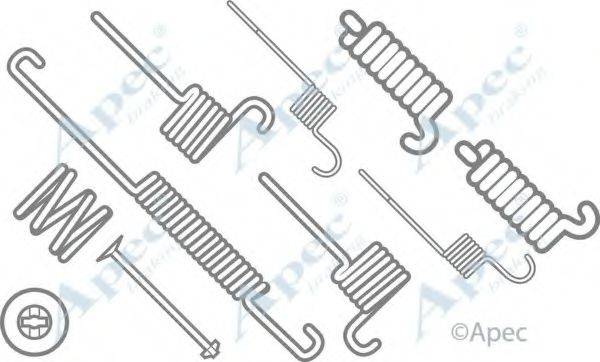 APEC BRAKING KIT621 Комплектующие, тормозная колодка