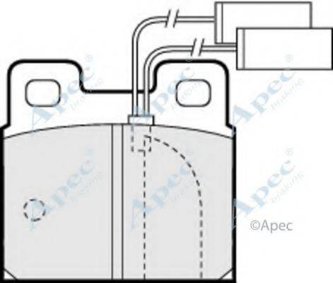 APEC BRAKING PAD484