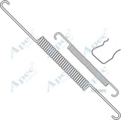 APEC BRAKING KIT709 Комплектующие, тормозная колодка