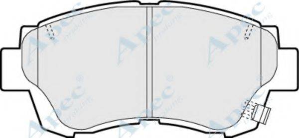 APEC BRAKING PAD785 Комплект тормозных колодок, дисковый тормоз