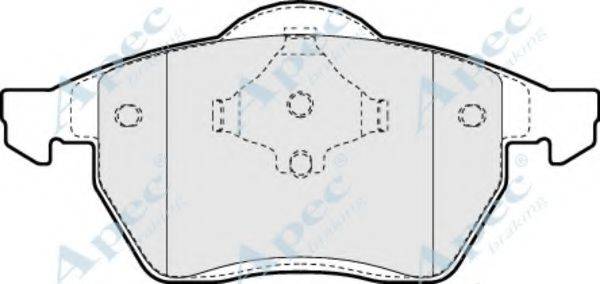 APEC BRAKING PAD875