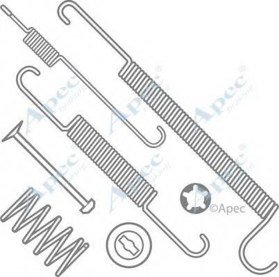 APEC BRAKING KIT737 Комплектующие, тормозная колодка