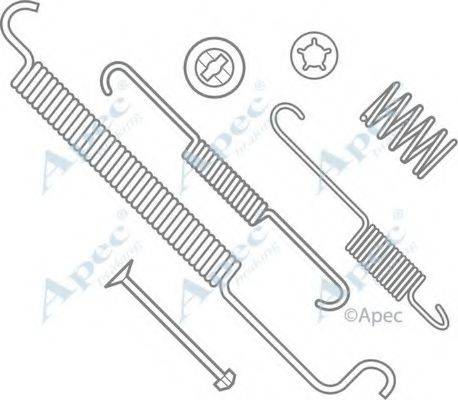 APEC BRAKING KIT789 Комплектующие, тормозная колодка