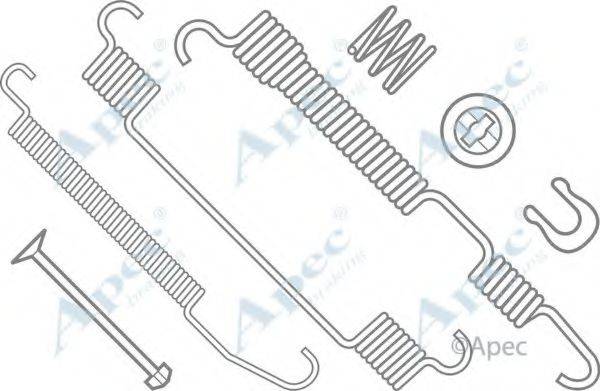 APEC BRAKING KIT790 Комплектующие, тормозная колодка