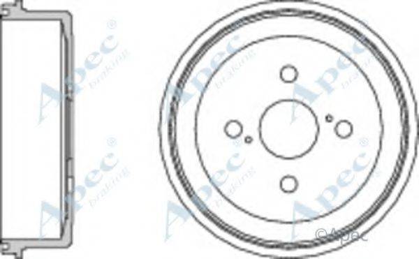 APEC BRAKING DRM9133 Тормозной барабан