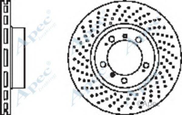 APEC BRAKING DSK2467 Тормозной диск