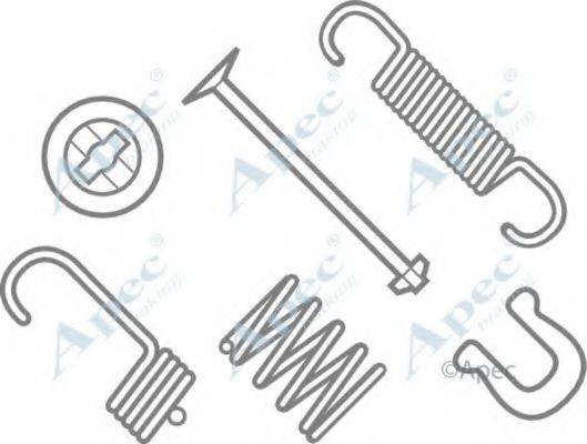 APEC BRAKING KIT869 Комплектующие, тормозная колодка