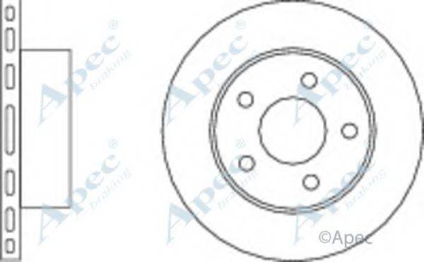 APEC BRAKING DSK2025 Тормозной диск